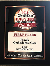 2019 Reader's Choice Best orthodontist Award