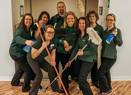Our Staff is here to help with your oral hygiene